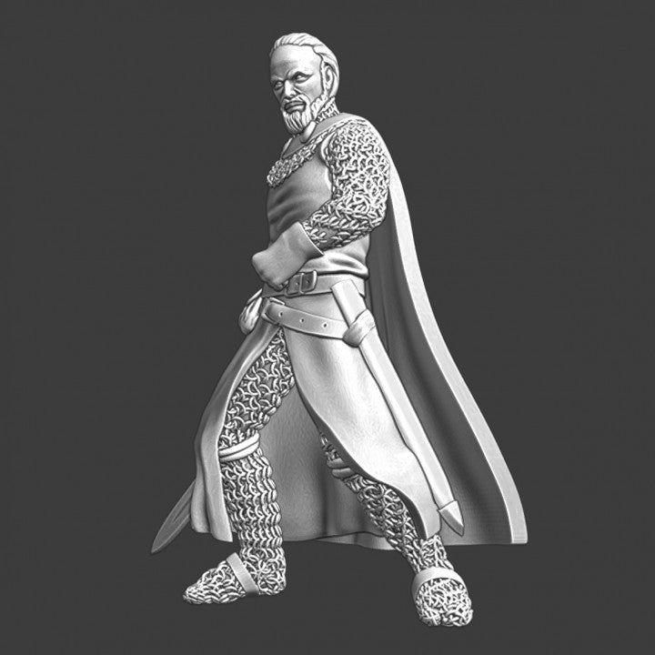 Grand master Volquin of the Livonian Knights