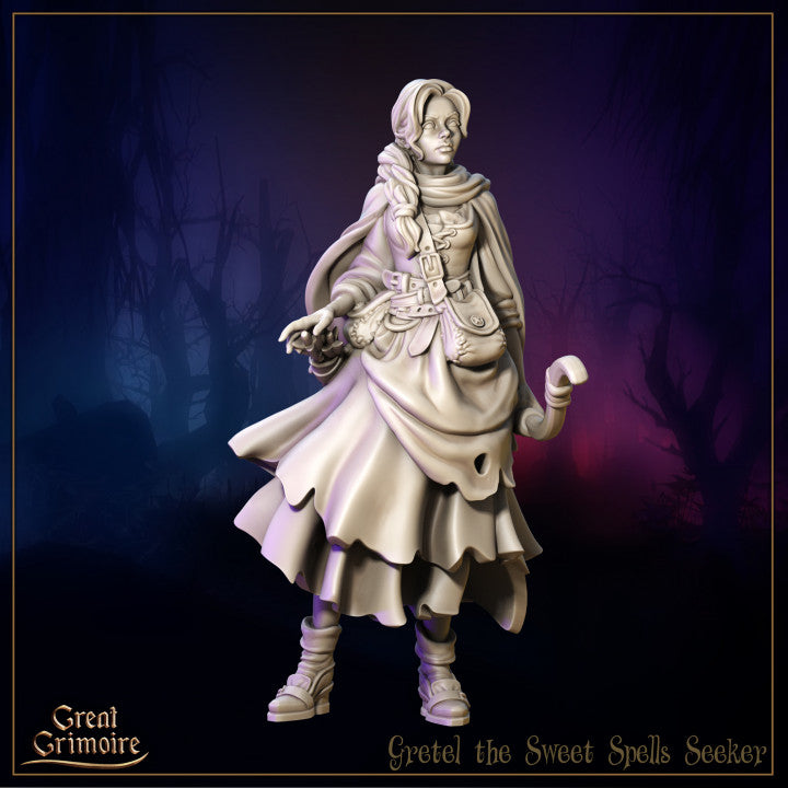 Gretel, the Sweet Spells Seeker by Great Grimoire