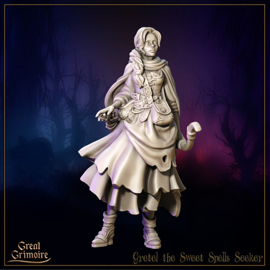 Gretel, the Sweet Spells Seeker by Great Grimoire