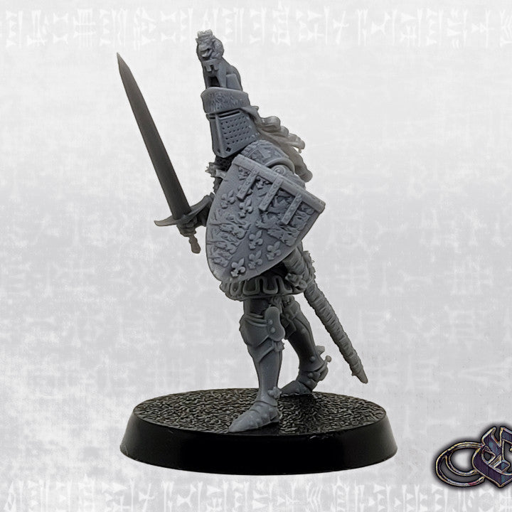 Black Prince on Foot by Ezipion miniatures.
