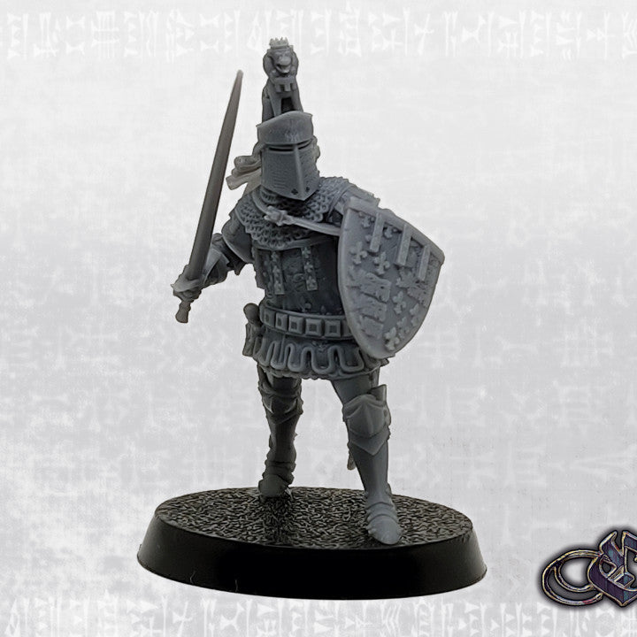 Black Prince on Foot by Ezipion miniatures.