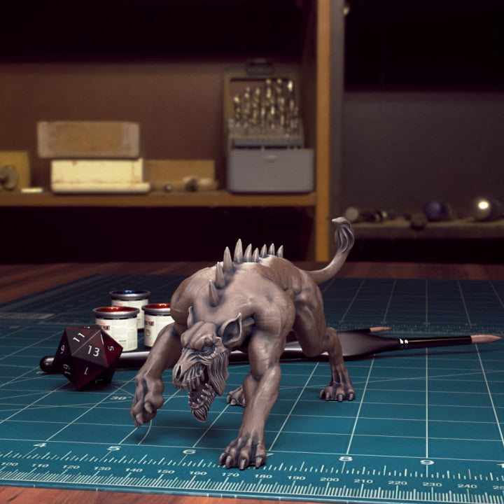 Hellhound 04 by Tytan Troll Miniatures