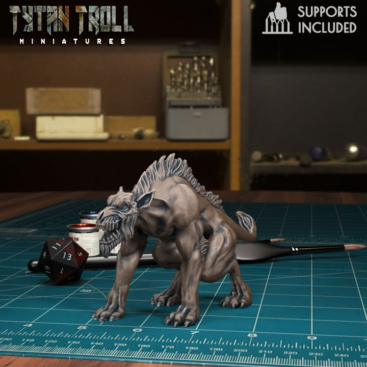 Hellhound 03 by Tytan Troll Miniatures