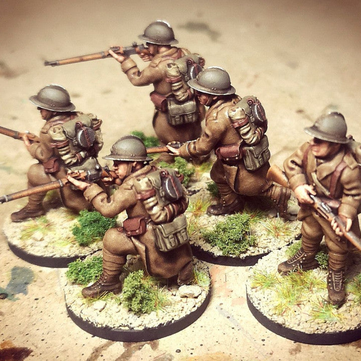 WW2 french reserve infantry combat group 1 by Colonel Muller