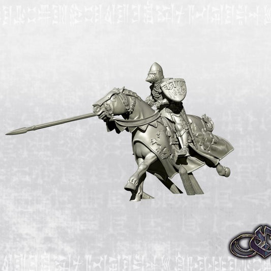 "Sir Henry Percy "Hotspur" on horse" by Ezipion miniatures.