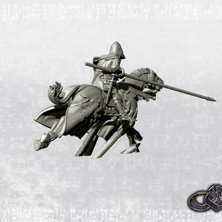 "Sir Henry Percy "Hotspur" on horse" by Ezipion miniatures.