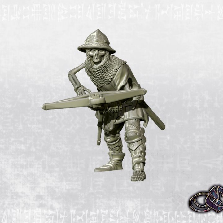 "Revived Crossbowman – Dark 4th century" by Ezipion miniatures