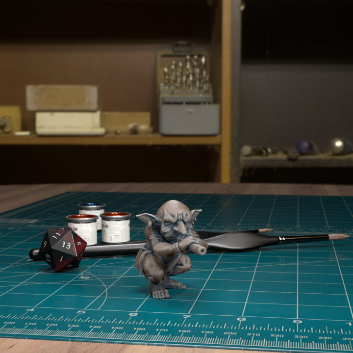 Jungle Goblin 07 by Tytan Troll Miniatures