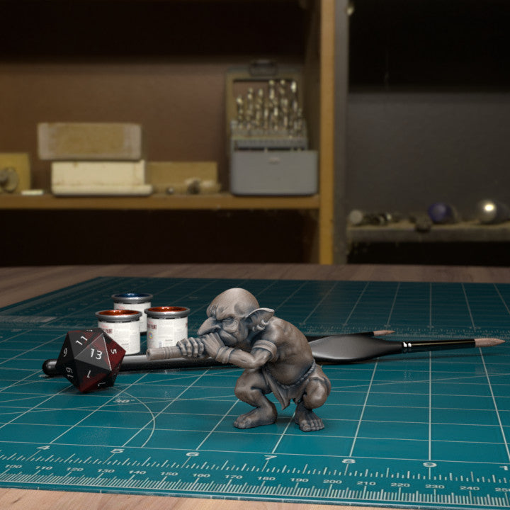 Jungle Goblin 07 by Tytan Troll Miniatures