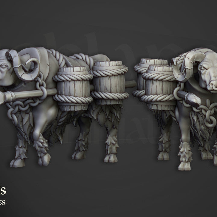 Khazarian Gunners by Highlands Miniatures