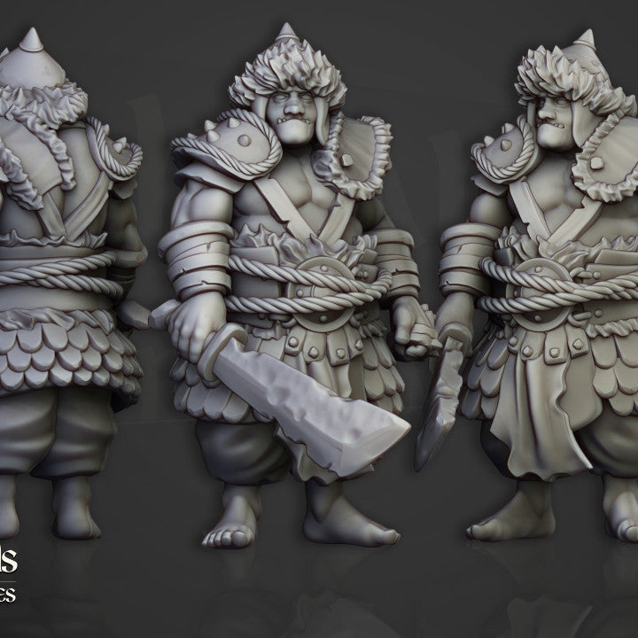 Khazarian Warriors by Highlands Miniatures
