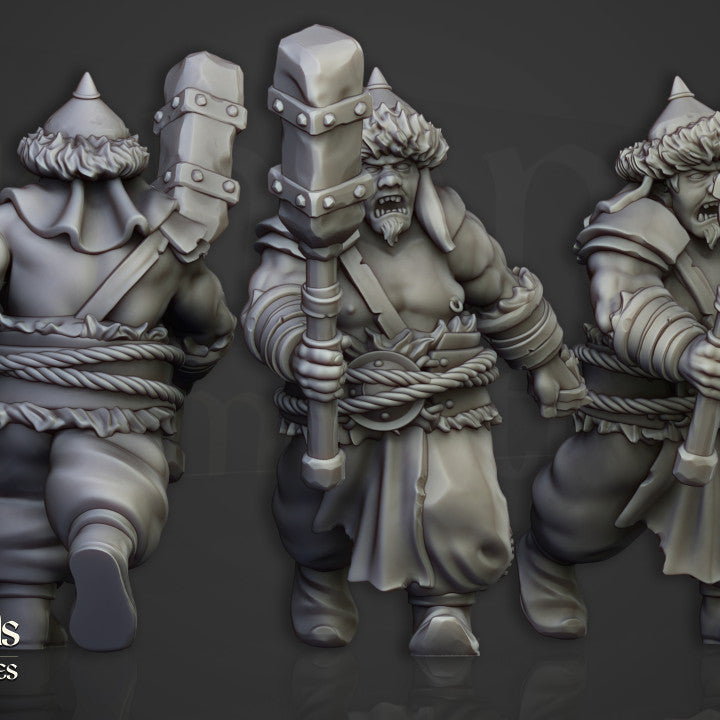 Khazarian Warriors by Highlands Miniatures