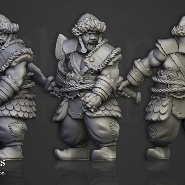Khazarian Warriors by Highlands Miniatures