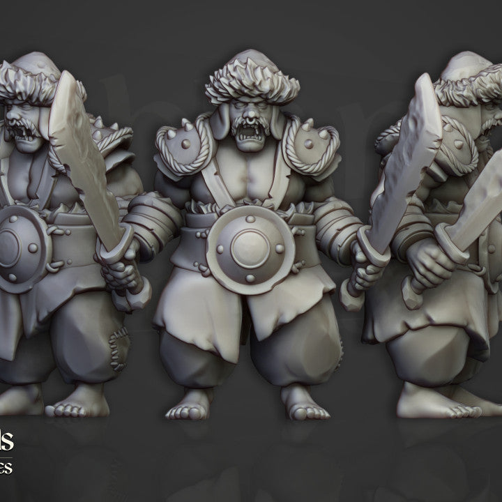 Khazarian Warriors by Highlands Miniatures