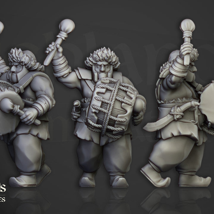 Khazarian Warriors by Highlands Miniatures