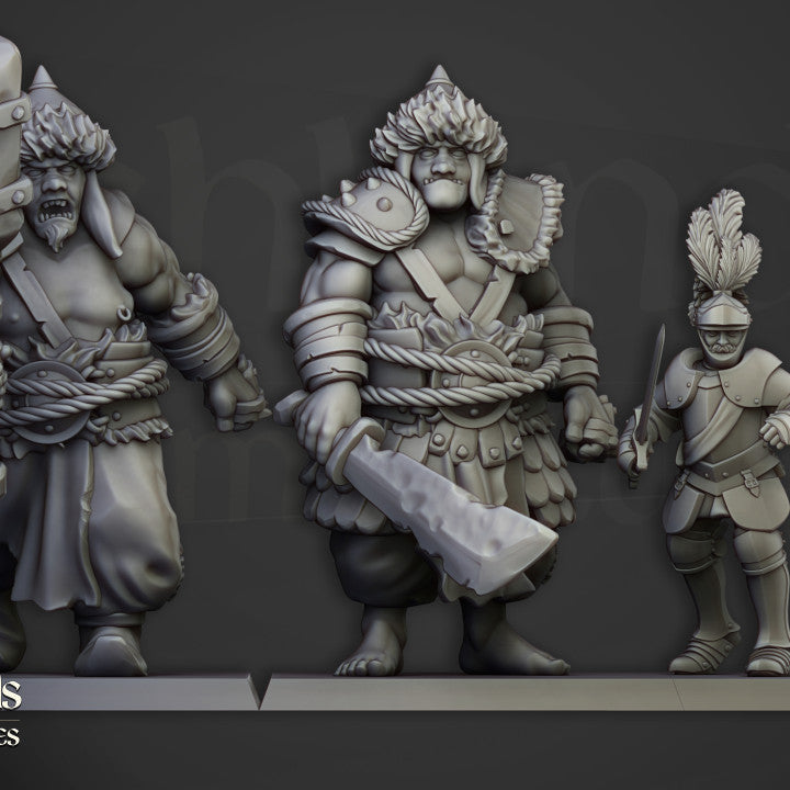 Khazarian Warriors by Highlands Miniatures