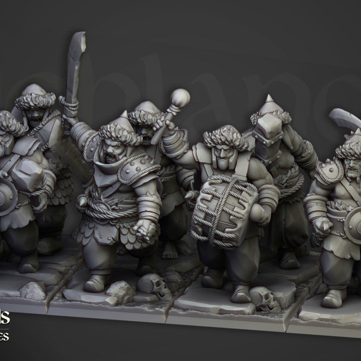 Khazarian Warriors by Highlands Miniatures