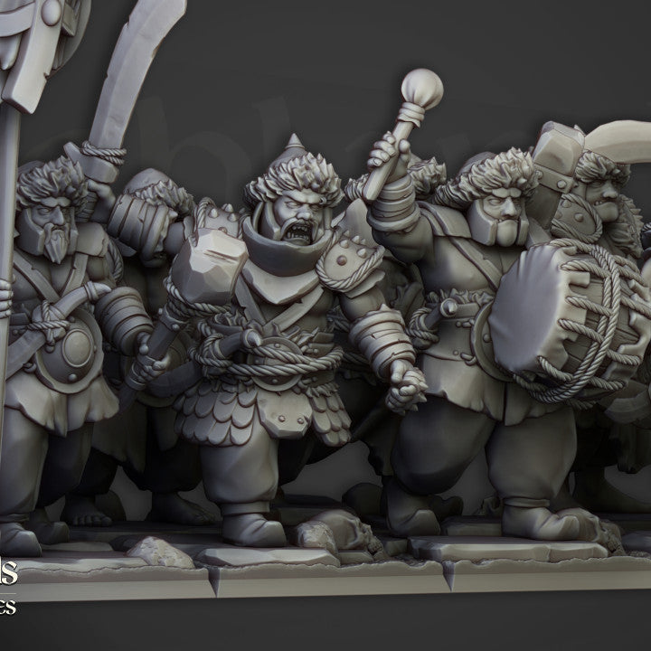 Khazarian Warriors by Highlands Miniatures
