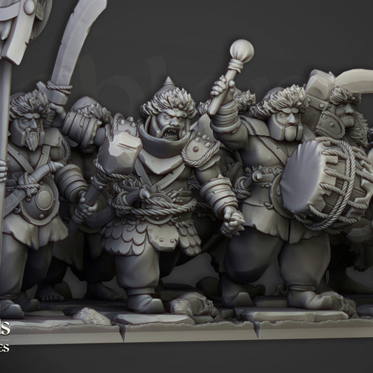 Khazarian Warriors by Highlands Miniatures