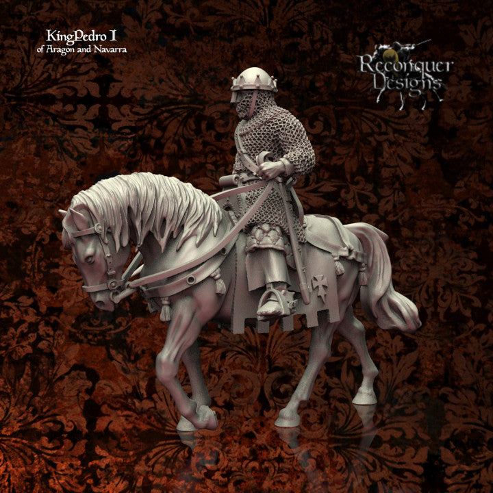 King Pedro I of Aragon and Navarra.