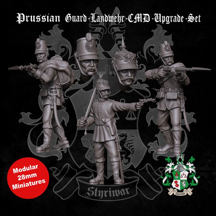 Prussian Guard-Landwehr (Gardelandwehr) Cmd-Upgrade by Styriwar