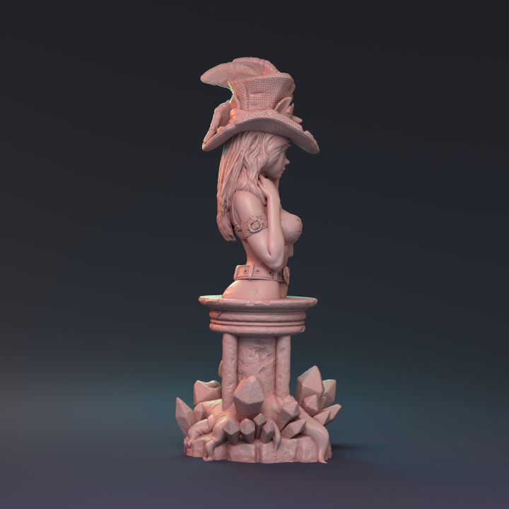 Leprechaun bust by HardWitch-Games.