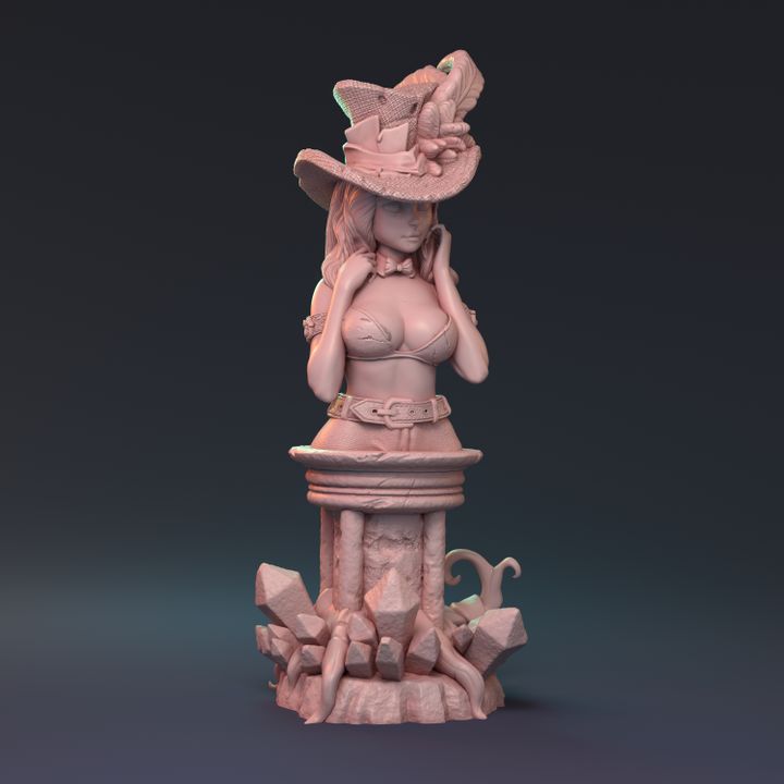 Leprechaun bust by HardWitch-Games.