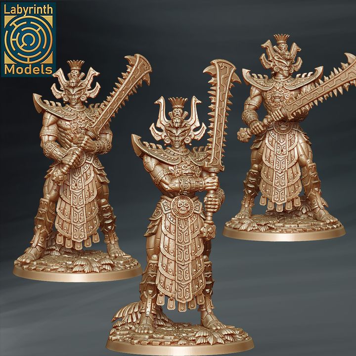 Stone Guardian (Aztlan Dynasty) by Labyrinth Models