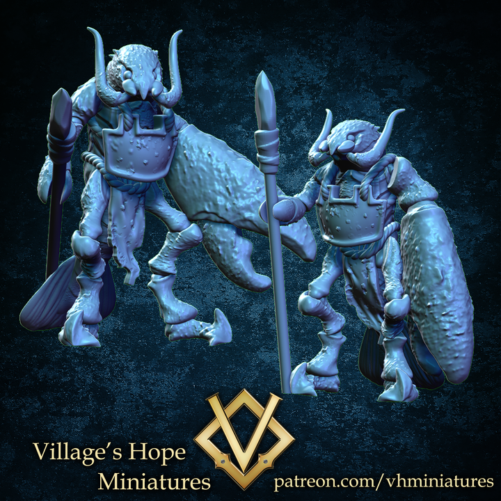 Lobster Monster, Crayfish Man of the east sea by Village's Hope Miniatures