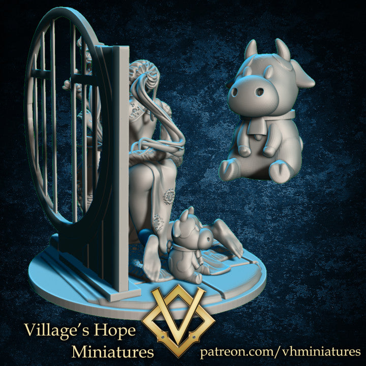 Sexy Guild Mate Series No.3 Lunar New Year by Village's Hope Miniatures