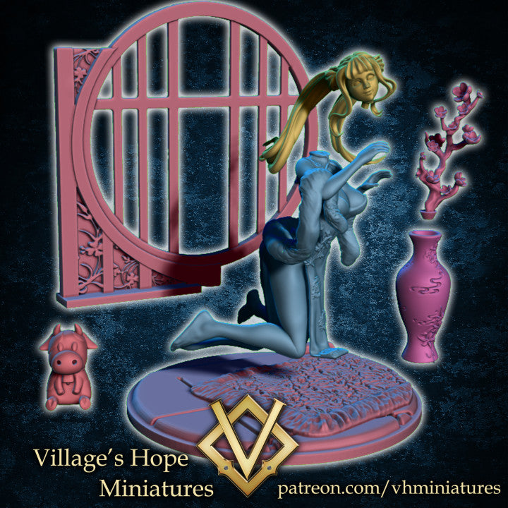 Sexy Guild Mate Series No.3 Lunar New Year by Village's Hope Miniatures