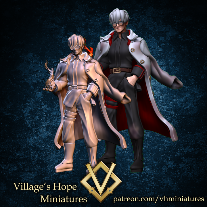 Iron Blood Magician by Village's Hope Miniatures