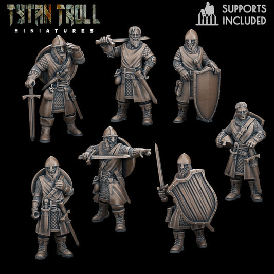 Men At Arms pack  by Tytan Troll Miniatures