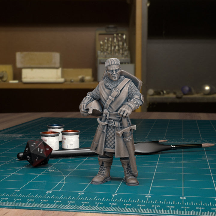 Man At Arms 12 by Tytan Troll Miniatures
