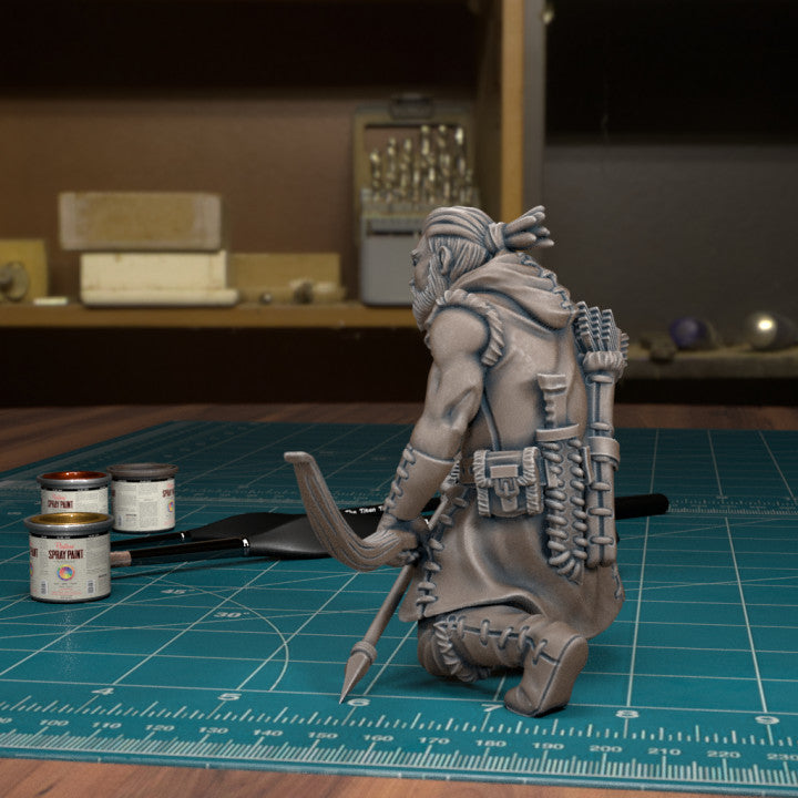Male Archer Bandit 02 by Tytan Troll Miniatures