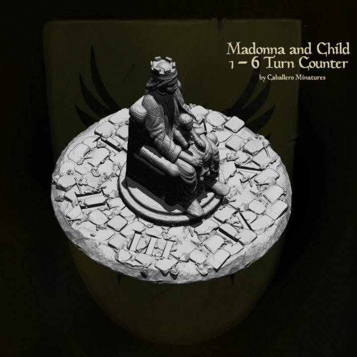 Turn Counter: Madonna and Child