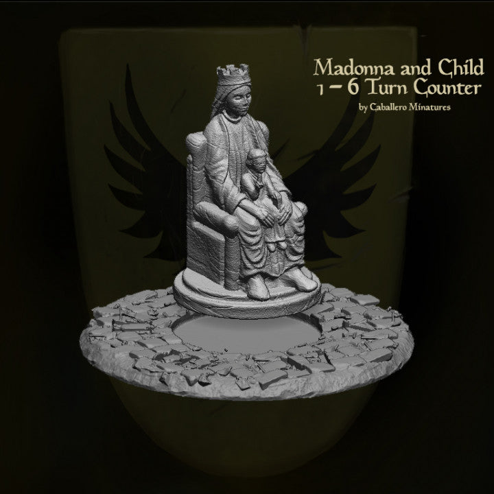 Turn Counter: Madonna and Child