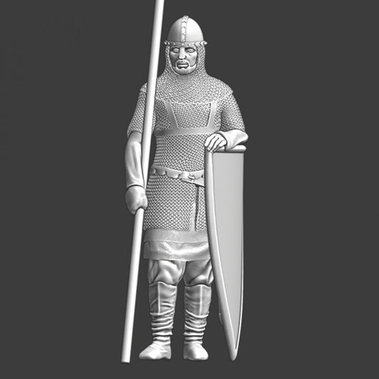 Medieval Byzantine infantry - Spearmen