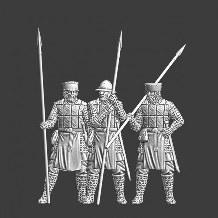 Medieval city guards set #1.