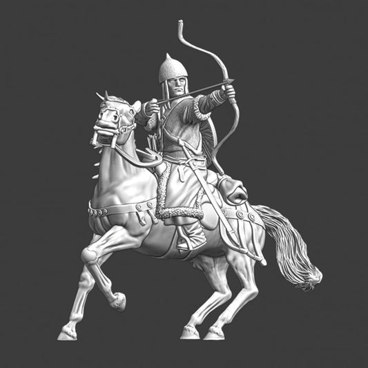 Medieval mounted Kievan Archer