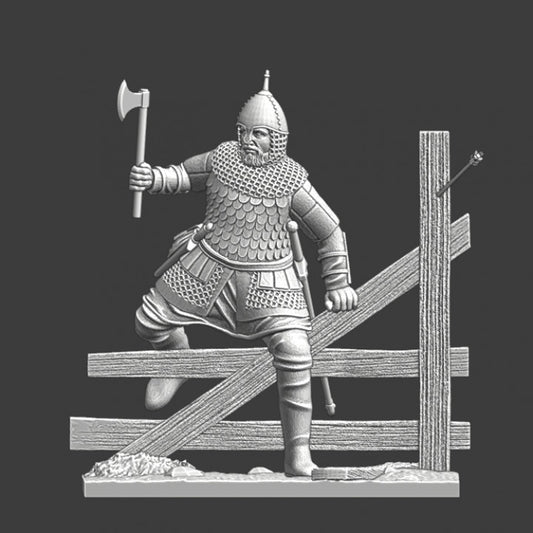 Medieval Kievan Rus jumping fence - Wargaming