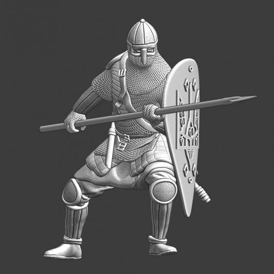 Medieval Kievan Rus spearman