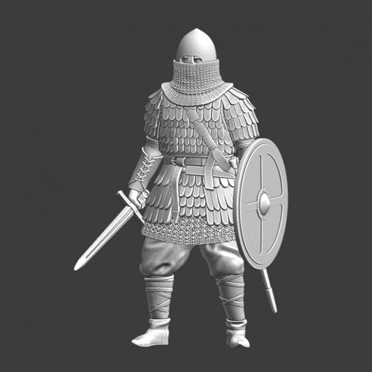 Medieval Kievan Rus Heavy warrior.