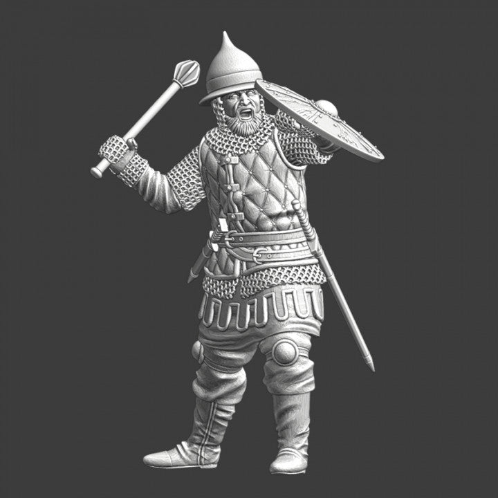 Kievan Rus infantryman with mace