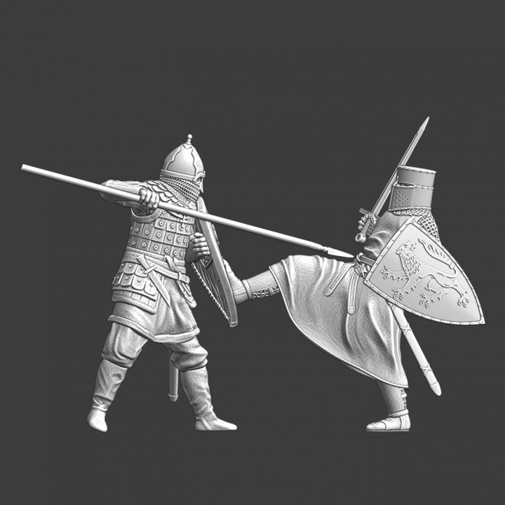 "The duel" small crusader battle
