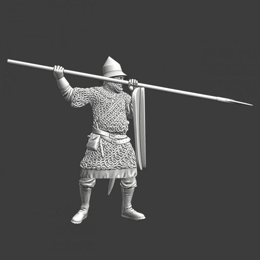 Medieval Lithuanian Spearman - infantry
