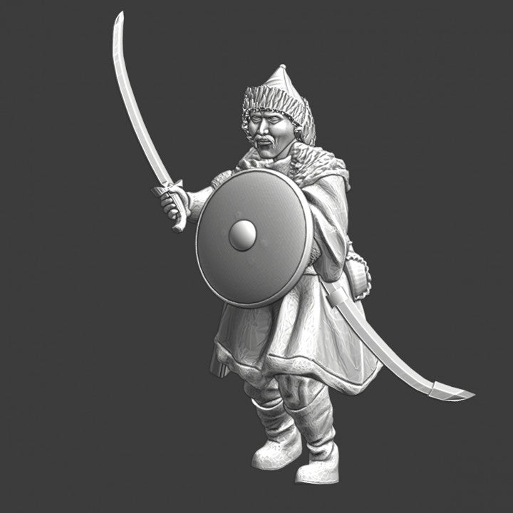 Golden Horde Mongol swordsman