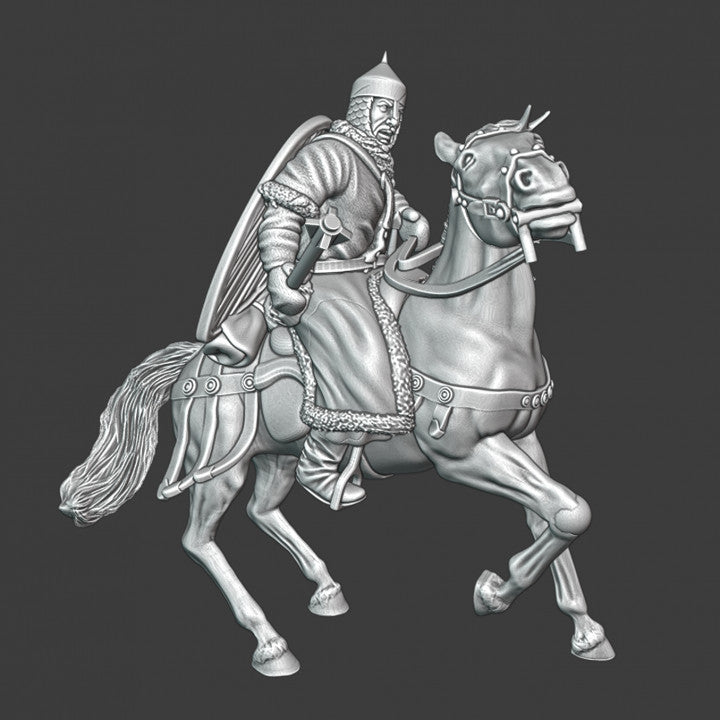 Medieval noble Baltic Warrior - Winter dress