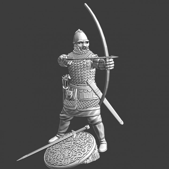 Medieval Noble Russian Archer