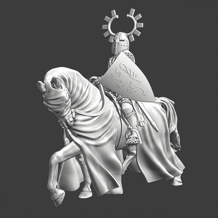 Mounted Swedish Folkunga Knight - Battle at Gestilren 1210.